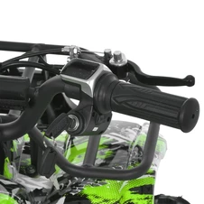 Подростковый квадроцикл HB-EATV 800NP-5, 3 аккумулятора, двигатель 800 Вт, зеленый фото 16