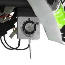 Подростковый квадроцикл HB-EATV 800NP-5, 3 аккумулятора, двигатель 800 Вт, зеленый фото 14