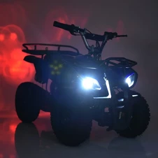 Подростковый квадроцикл HB-EATV 800NP-5, 3 аккумулятора, двигатель 800 Вт, зеленый фото 33