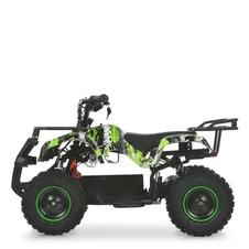 Подростковый квадроцикл HB-EATV 800NP-5, 3 аккумулятора, двигатель 800 Вт, зеленый фото 88