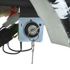 Подростковый квадроцикл HB-EATV 800NP-4, 3 аккумулятора, двигатель 800 Вт, синий фото 57