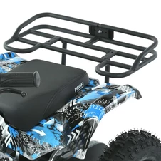 Подростковый квадроцикл HB-EATV 800NP-4, 3 аккумулятора, двигатель 800 Вт, синий фото 14