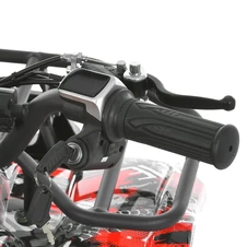 Подростковый квадроцикл HB-EATV 800NP-3, 3 аккумулятора, двигатель 800 Вт, красный фото 16