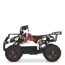 Подростковый квадроцикл HB-EATV 800NP-3, 3 аккумулятора, двигатель 800 Вт, красный фото 88