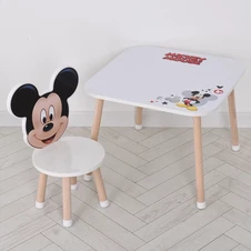 Деревянный столик со стульчиком M 502-8-2, Минни Маус фото 11