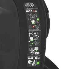 Автокресло El Camino i-Joy ME 1205 Black черное, i-Size R129, isofix, поворотное на 360º фото 57