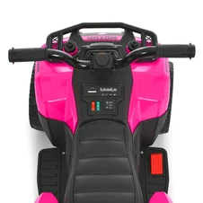 Детский электроквадроцикл M 6286 EBLR-8 с пультом управления, розовый фото 16
