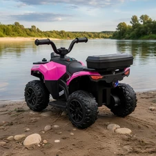 Детский электроквадроцикл M 6286 EBLR-8 с пультом управления, розовый фото 33