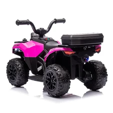 Детский электроквадроцикл M 6286 EBLR-8 с пультом управления, розовый фото 55