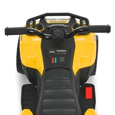 Детский электроквадроцикл M 6286 EBLR-6 с пультом управления, желтый фото 13