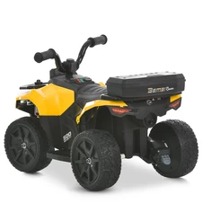 Детский электроквадроцикл M 6286 EBLR-6 с пультом управления, желтый фото 55