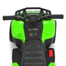 Детский квадроцикл на аккумуляторе M 6286 EBLR-5 зеленый, пульт управления фото 57