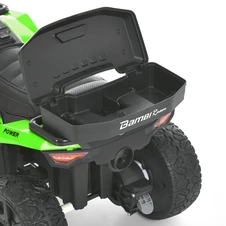 Детский квадроцикл на аккумуляторе M 6286 EBLR-5 зеленый, пульт управления фото 14
