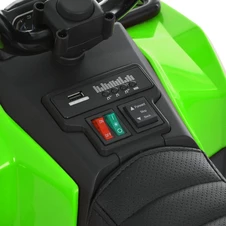 Детский квадроцикл на аккумуляторе M 6286 EBLR-5 зеленый, пульт управления фото 18