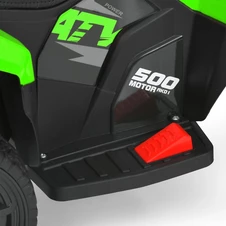 Детский квадроцикл на аккумуляторе M 6286 EBLR-5 зеленый, пульт управления фото 25