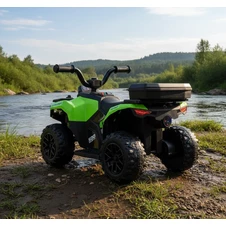 Детский квадроцикл на аккумуляторе M 6286 EBLR-5 зеленый, пульт управления фото 33