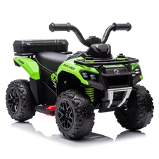 Детский квадроцикл на аккумуляторе M 6286 EBLR-5 зеленый, пульт управления фото 55