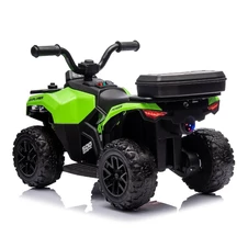 Детский квадроцикл на аккумуляторе M 6286 EBLR-5 зеленый, пульт управления фото 66