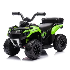 Детский квадроцикл на аккумуляторе M 6286 EBLR-5 зеленый, пульт управления фото 77