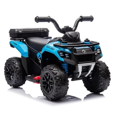 Детский квадроцикл на аккумуляторе M 6286 EBLR-4 синий, пульт управления фото 44