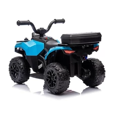 Детский квадроцикл на аккумуляторе M 6286 EBLR-4 синий, пульт управления фото 55