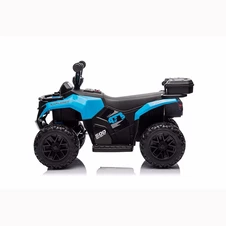 Детский квадроцикл на аккумуляторе M 6286 EBLR-4 синий, пульт управления фото 66