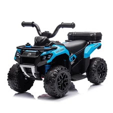 Детский квадроцикл на аккумуляторе M 6286 EBLR-4 синий, пульт управления фото 88
