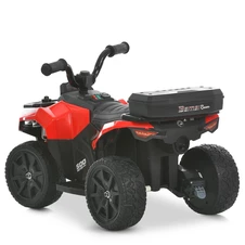 Детский квадроцикл на аккумуляторе M 6286 EBLR-3 красный, пульт управления фото 13