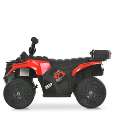 Детский квадроцикл на аккумуляторе M 6286 EBLR-3 красный, пульт управления фото 16