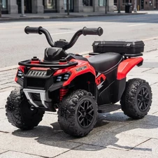 Детский квадроцикл на аккумуляторе M 6286 EBLR-3 красный, пульт управления купить