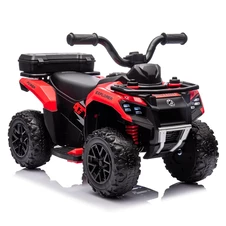 Детский квадроцикл на аккумуляторе M 6286 EBLR-3 красный, пульт управления фото 77