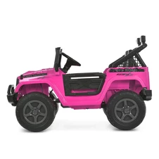 Двухместный детский электромобиль джип M 6287 EBLR-8 (24V), мягкое сиденье, розовый фото 66