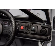 Джип на аккумуляторе для детей M 6289 EBLR-2, 2 мотора, музыка, свет, черный фото 16