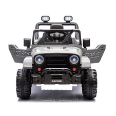 Детский джип на аккумуляторе M 6289 EBLR-1, 2 мотора, музыка, свет, белый фото 44