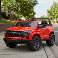 Детский электромобиль M 6290 EBLR-3 (24V) двухместный Chevrolet, 4 двигателя, красный купить