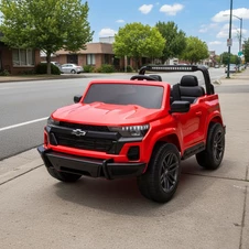 Детский электромобиль M 6290 EBLR-3 (24V) двухместный Chevrolet, 4 двигателя, красный фото 33