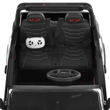 Двухместный детский электромобиль M 6290 EBLR-2 (24V) Chevrolet, мягкое сиденье, черный фото 57