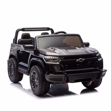 Двухместный детский электромобиль M 6290 EBLR-2 (24V) Chevrolet, мягкое сиденье, черный фото 44