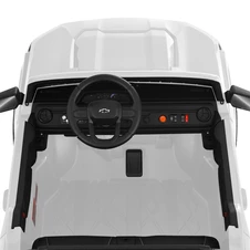 Двухместный детский электромобиль M 6290 EBLR-1 (24V) Chevrolet, мягкое сиденье, белый фото 16