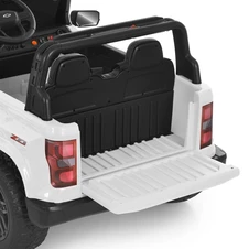 Двухместный детский электромобиль M 6290 EBLR-1 (24V) Chevrolet, мягкое сиденье, белый фото 18