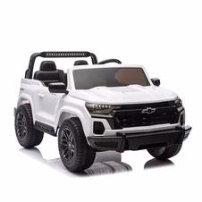 Двухместный детский электромобиль M 6290 EBLR-1 (24V) Chevrolet, мягкое сиденье, белый фото 33