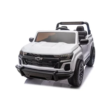 Двухместный детский электромобиль M 6290 EBLR-1 (24V) Chevrolet, мягкое сиденье, белый фото 44