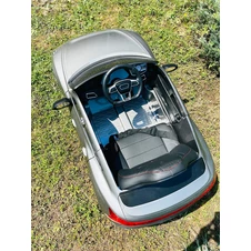 Детская машина M 6268 EBLRS-11 Audi серая, автопокраска, кожаное сиденье фото 13