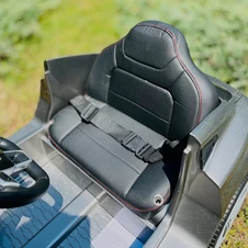 Детская машина M 6268 EBLRS-11 Audi серая, автопокраска, кожаное сиденье фото 25