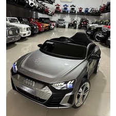 Детская машина M 6268 EBLRS-11 Audi серая, автопокраска, кожаное сиденье фото 55