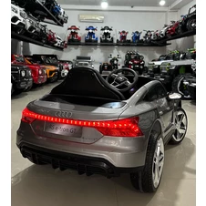 Детская машина M 6268 EBLRS-11 Audi серая, автопокраска, кожаное сиденье фото 66