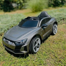 Детская машина M 6268 EBLRS-11 Audi серая, автопокраска, кожаное сиденье фото 88