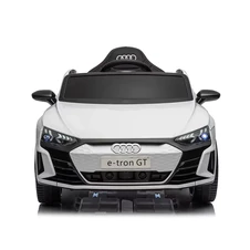 Детская машина M 6268 EBLR-1 Audi белая, кожаное сиденье фото 88