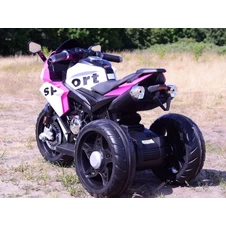 Мотоцикл для детей M 6267 EL-8 розовый, два двигателя, музыка, свет фото 88