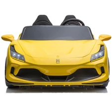 Детский электромобиль M 6197 EBLR-6 (24V) двухместный Ferrari, желтый, свет, MP3, Bluetooth фото 57